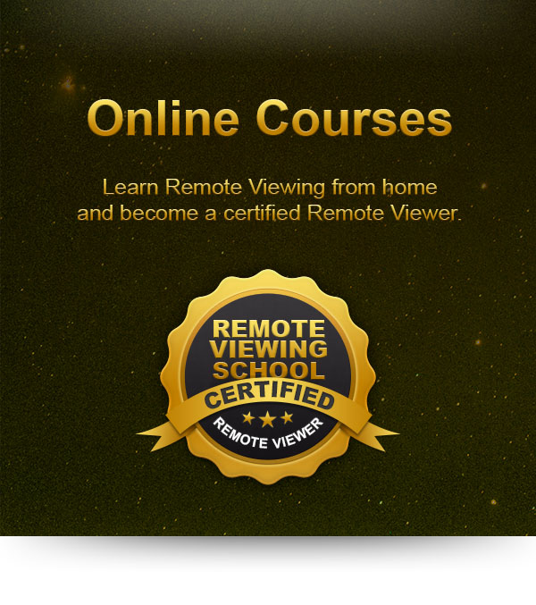 Online Courses to become a Certified Remote Viewer